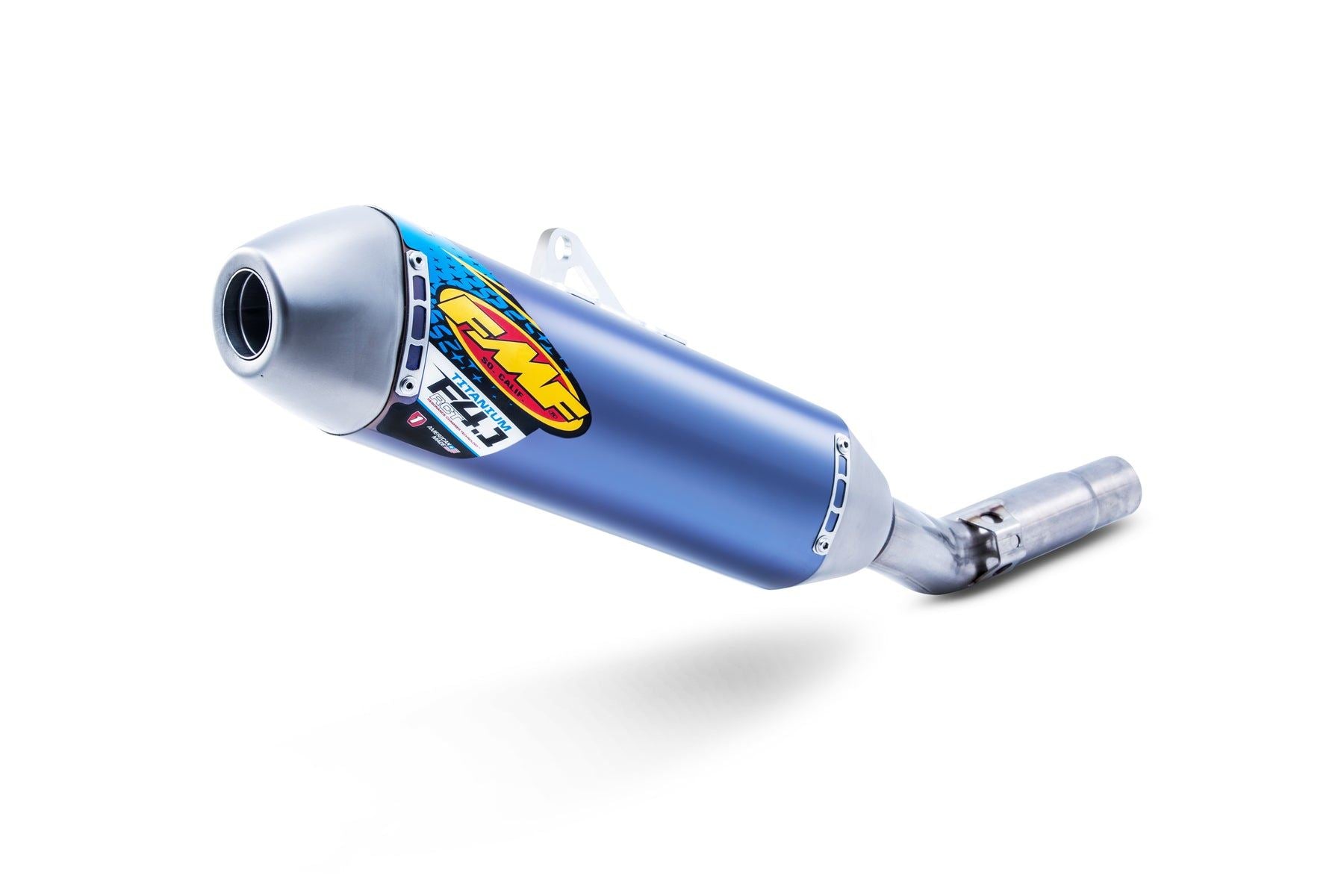 FMF Factory 4.1 Blue Slip-On Exhaust Silencer For Honda CRF 125 F 2019-2022